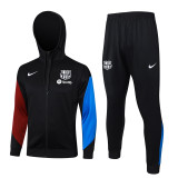 24-25 BAR Black Hoodie Jacket Tracksuit #F556