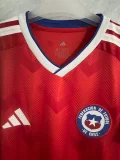 2025-26 Chile Red Fans Soccer Jersey