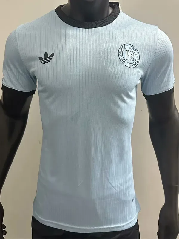 2024-25 Germany Blue 125th Anniversary Player Version Soccer Jersey