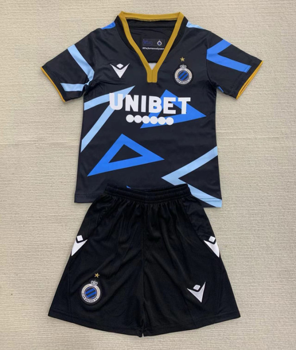 24-25 Brugge Special Edition Black Kids Soccer Jersey