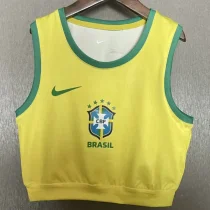 2025-26 Brazil Home Women Yoga Vest (女)