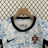 24-25 Portugal Away Kids Soccer Jersey