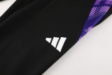 24-25 Germany Black White Jacket Tracksuit #02
