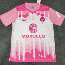 2025-26 Morocco Pink White Special Edition Training shirts (英文)