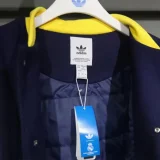 2025-26 Real Madrid Royal Blue Cotton Baseball Jacket