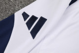 24-25 RMA White Kids Long Sleeve Training Tracksuit (童装)