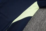 2025-26 Real Madrid Dark gray Jacket Tracksuit