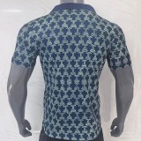 25-26 Portugal Grey Black Training Shirts *PM