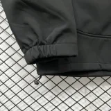 2025-26  Barcelona Black Outdoor Jackets #L6604