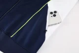 2025-26 Real Madrid Royal Blue Jacket Tracksuit #03