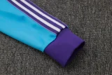 2025-26 Real Madrid  Blue Jacket Tracksuit #A2512