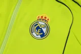 2025-26 Real Madrid  Green Jacket Tracksuit #A2550