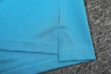 2025-26 Atletico Madrid Lake blue Polo Tracksuit