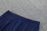 2025-26 Atletico Madrid Royal blue Half Pull Tracksuit (半拉链)