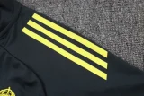 2025-26 Real Madrid Dark gray Jacket Tracksuit #A2547