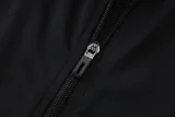 25-26 Real Madrid  Black Jacket Tracksuit #A2529