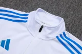 2025-26 Real Madrid White Jacket Tracksuit