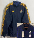 23-24 RMA Black & Blue Double Sided Windbreaker (双面风衣)