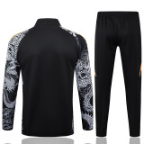 24-25 RMA Black Jacket Tracksuit #A797(喷墨龙)