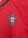 24-25 Portugal Home Kids Player Version Soccer Jersey (球员童装)