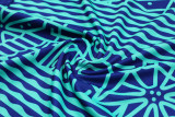 24-25 Brazil Fancy blue Tank top and shorts suit