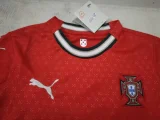 2025-26 Portugal Home Kids Soccer Jersey