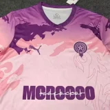 2025-26 Morocco Pink Purple Special Edition Training shirts