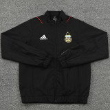 23-24 Argentina Black Windbreaker (风衣)