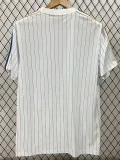 2025-26 Real Madrid  White Casual Edition Fans Training Shirts