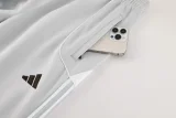2025-26 Real Madrid Light gray Jacket Tracksuit #07