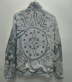 24-25 Mexico Blue & White Double Sided Windbreaker (双面风衣)