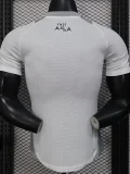 2025-26 Algeria White Player Version Training shirts (黑标)