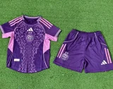 2025-26 Algeria Purple Special Edition Kids Player Version Soccer Jersey (球员童装)