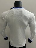 25-26 England W Home Long Sleeve Player Version Soccer Jersey (长袖球员)