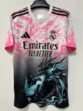 2025-26 Real Madrid  Pink Black Special Edition Training Shirts