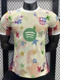 2025-26 Barcelona Khaki Green Special Edition Player Version Training Shirts
