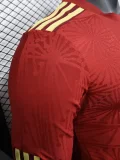 2025-26 Mexico Gold Cup Red Long Sleeve Player Version Soccer Jersey (长袖球员)