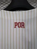 2025-26 Portugal White Casual Edition Baseball Jersey (RONALDO 7)