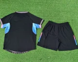 2025-26 Algeria Black Special Edition Kids Player Version Soccer Jersey (球员童装)