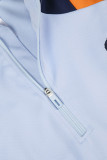 24-25 RMA Blue Yellow Half Pull Tracksuit (半拉链)
