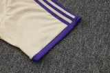 25-26 Real Madrid Khaki Training Short Suit #D2549
