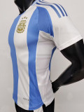 24-25  Argentina Home Player Version Soccer Jersey #CA