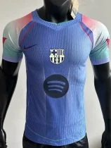 2025-26 Barcelona  Blue Special Edition Player Version Training Shirts