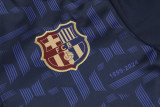 24-25 BAR Royal blue Kids Half Pull Tracksuit (童装)(半拉链)