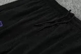 2025-26  Barcelona Black Half Pull Tracksuit (半拉链)