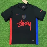 24-25 Barcelona  Away Print Personalized AD Fans Soccer Jersey