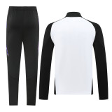 24-25 Germany Black White Jacket Tracksuit #02