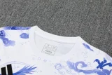 2025-26 Real Madrid White Training Short Suit