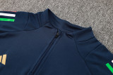 24-25 Italy Royal Blue Half Pull Tracksuit (半拉链)