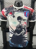 2025-26 Japan Grey Red Special Edition Player Version Soccer Jersey